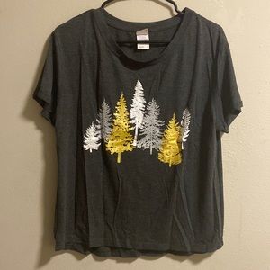 Grey pajama shirt, slightly used